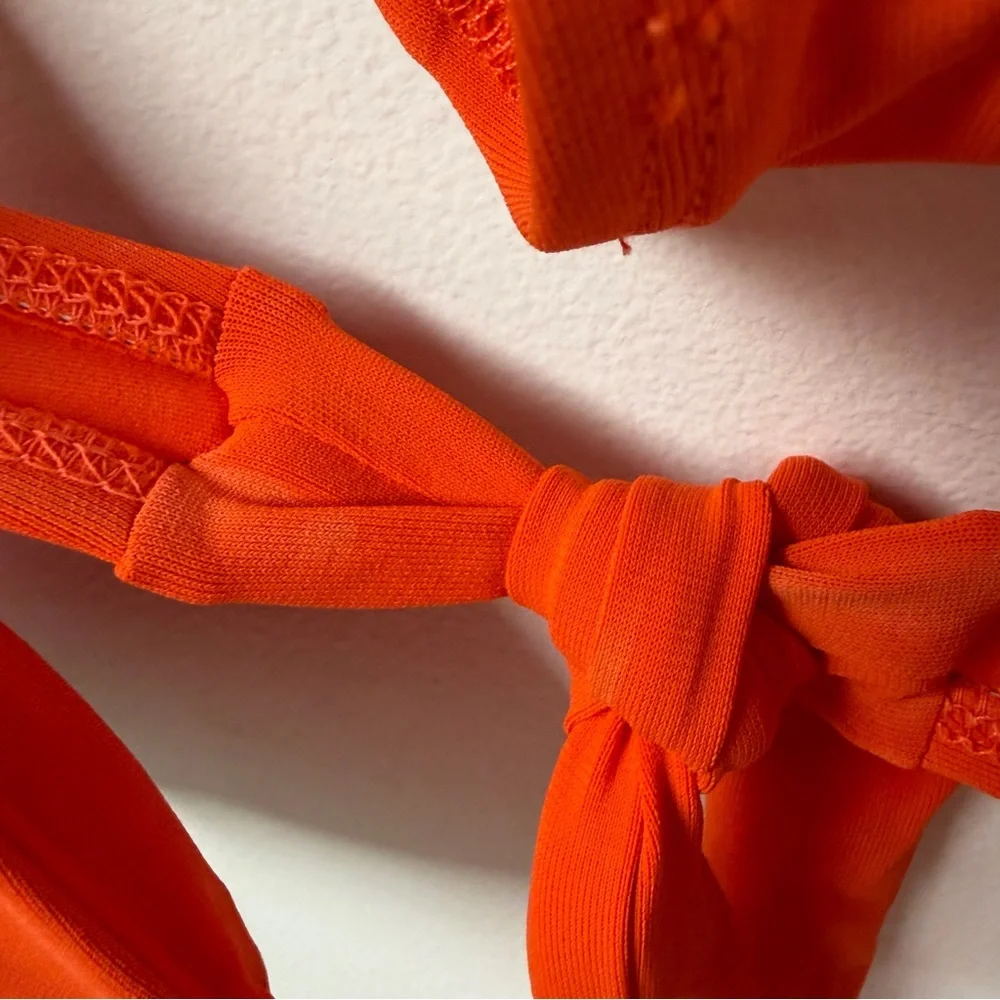 Robin Piccone Bikini Set Orange Size‎ XS